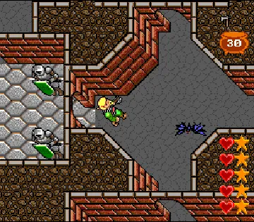 Ultima Gaiden - Kuro Kishi no Inbou (Japan) screen shot game playing